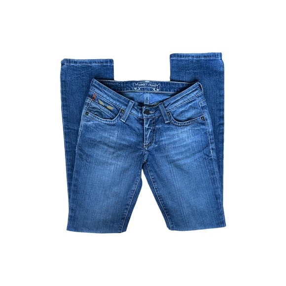 low rise y2k robin’s jean - Picture 2 of 4